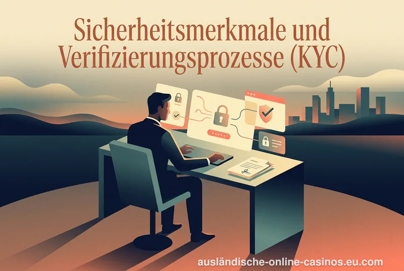 Sicherheitsmerkmale und Verifizierungsprozesse (KYC)